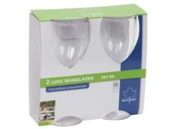 Bo-Camp Lot De Verres à Vin Deluxe