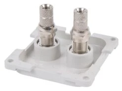 Prise TV/SAT Encastrée Gris