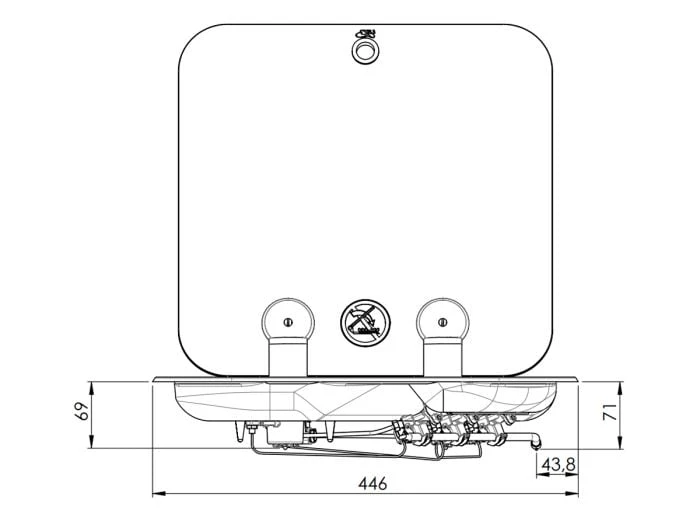 CAN FRN347 Plaque De Cuisson Gaz Encastrable – Image 3
