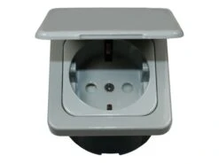 Haba Prise Murale + Couvercle - Grey