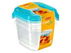 Curver Fresh&Go Boîtes De Conservation - 3 X 0,45 Litres