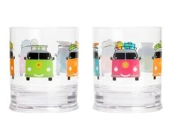 Flamefield Camper Smiles Lot Petits Verres - 310 Ml