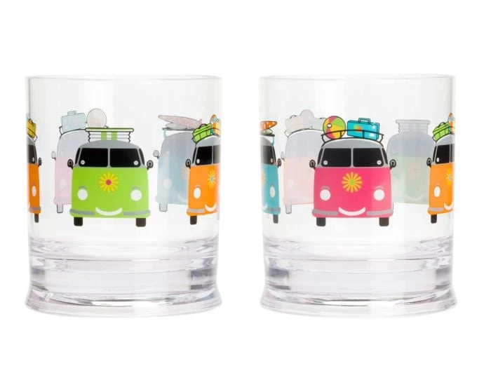 Flamefield Camper Smiles Lot Petits Verres - 310 Ml