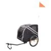 Flamingo Doggy Liner Juliette Gris Remorque à Vélo Pour Chien