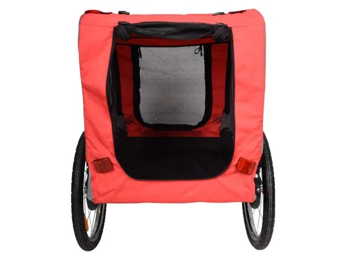 Flamingo Doggy Liner Juliette Rouge Remorque à Vélo Pour Chien – Image 3