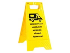 Panneau Camping-car Réservé