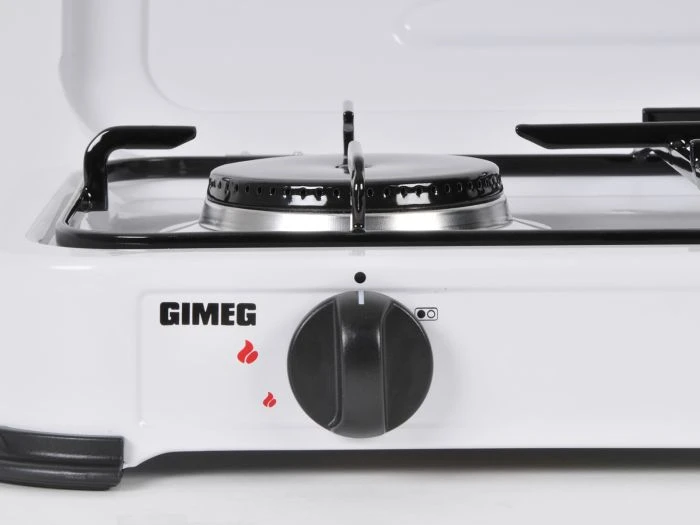 Gimeg Réchaud 2 Feux Blanc – Image 4
