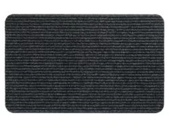 Hamat Renox Paillasson En Feutres Aiguilletés 80 X 50 Cm - Anthracite