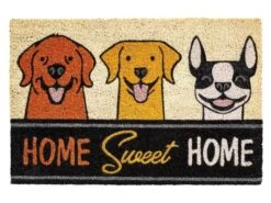 Hamat Ruco Dogs Home Paillasson - 60 X 40 Cm