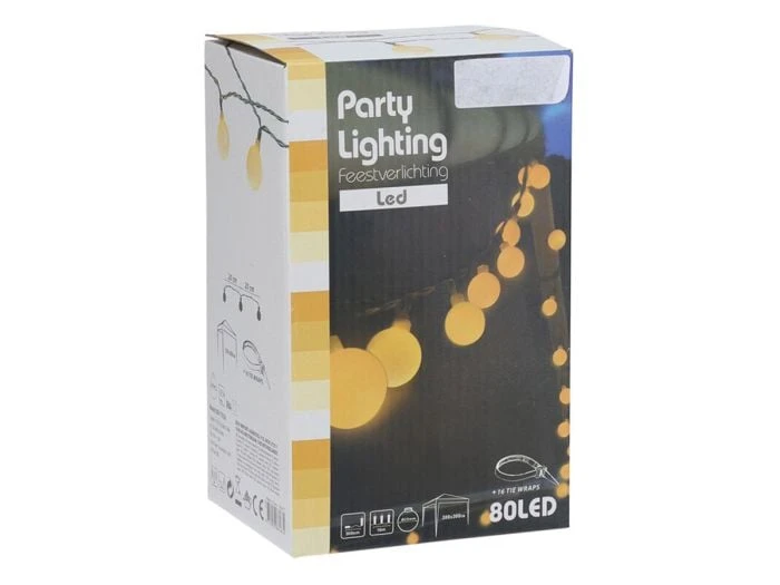 Party Lighting Guirlande De 80 LED