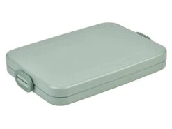 Mepal Take A Break Flat Lunchbox - Light Green