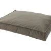 Madison Small Lounge Velours Taupe Coussin Pour Chien