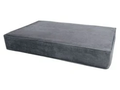 Coussin Orthopédique Pour Chien Madison Small Velours Gris