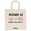 Obelink Home Is Where You Park It Tote Bag