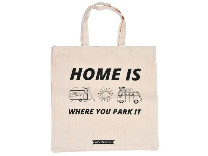 Obelink Home Is Where You Park It Tote Bag