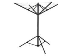 Obelink Séchoir Rotatif Avec Piedet Sac - Noir