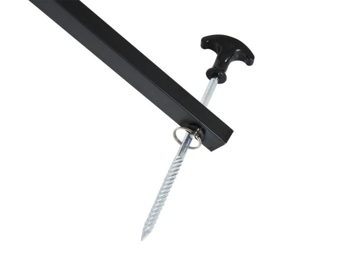 Obelink Séchoir Rotatif Avec Piedet Sac - Noir – Image 3