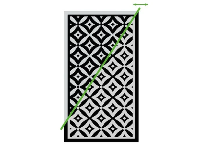 Obelink Patio Mat Cube 370 X 270 Cm Tapis De Tente – Image 3