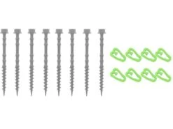 Chevilles Ă Vis Obelink Avec Clips Pour Chevilles