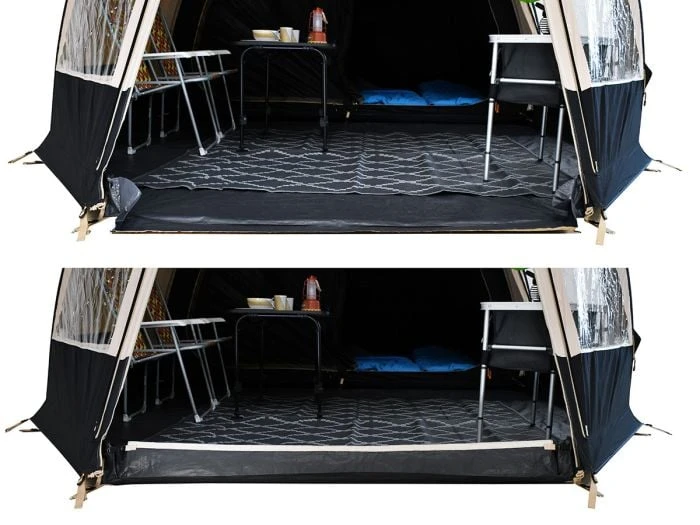 Obelink Summer 4 TC XL Easy Air Tente Tunnel Gonflable – Image 10