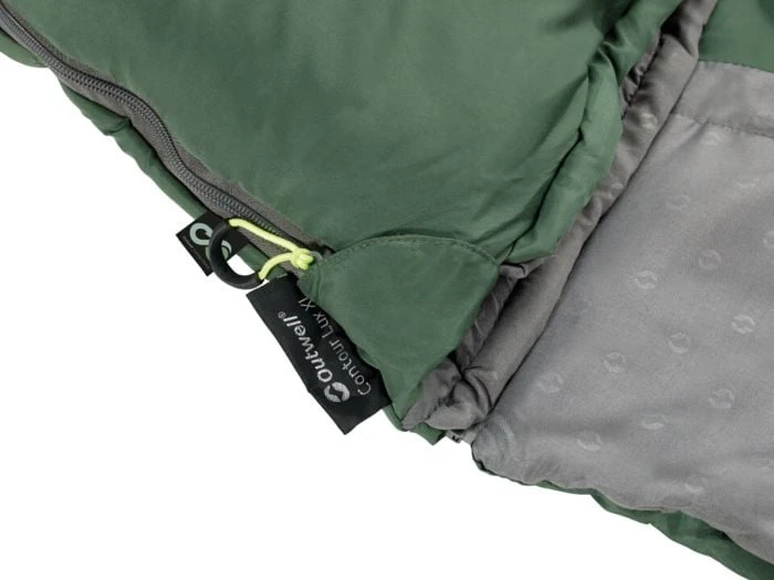 Outwell Contour Lux XL Green Sac De Couchage - Gauche – Image 3