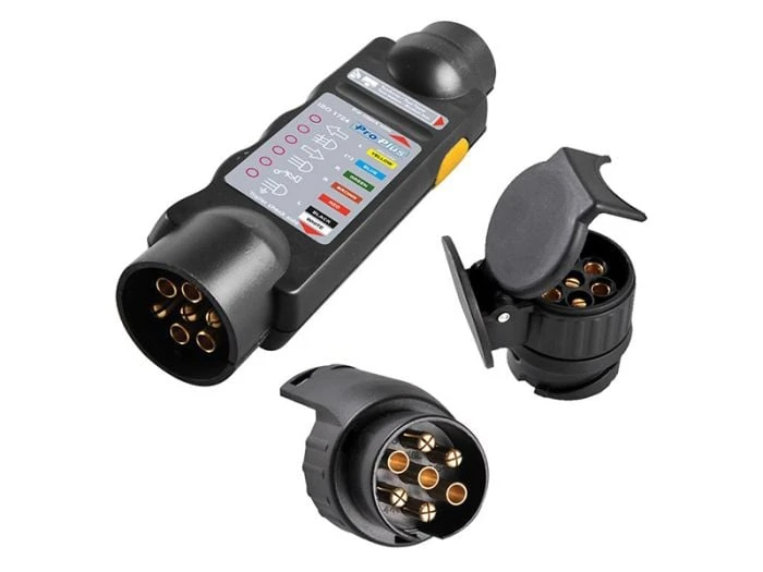 ProPlus Testeur 7 Broches Avec 2 Adaptateurs – Image 2