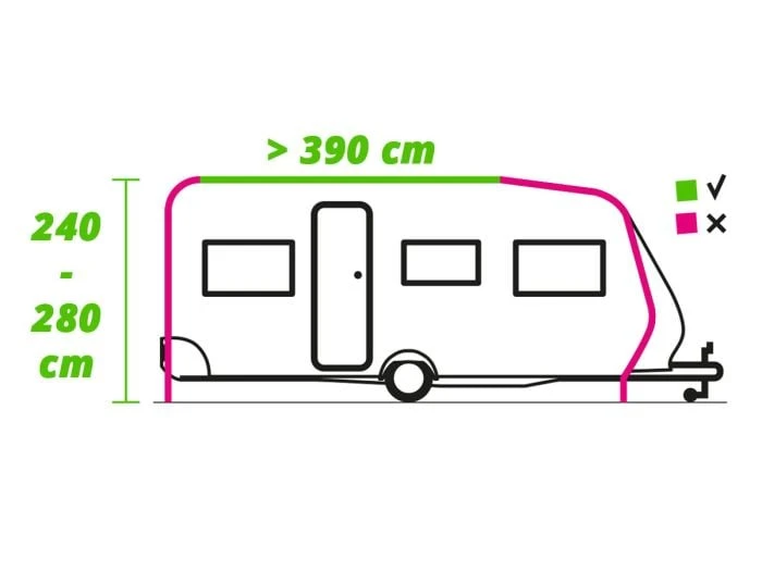 Obelink Palma 390 Easy Air Auvent Pour Caravane Et Camping-car – Image 12