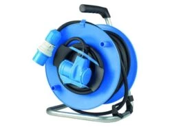 Schwabe Enrouleur De Câble Camping Angulaire CEE 25 Mètres