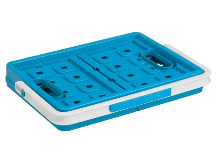 Sunware Square Petite Caisse Pliante + Anse - Blue – Image 2