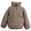 Sweat à Capuche Oversized Unique Living Kids Willow - Taupe