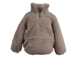 Sweat à Capuche Oversized Unique Living Kids Willow - Taupe
