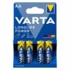 Varta Longlife Power AA 4 Piles