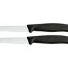 Victorinox Swiss Classic Lot De Couteaux éplucheurs Dentelés - Black