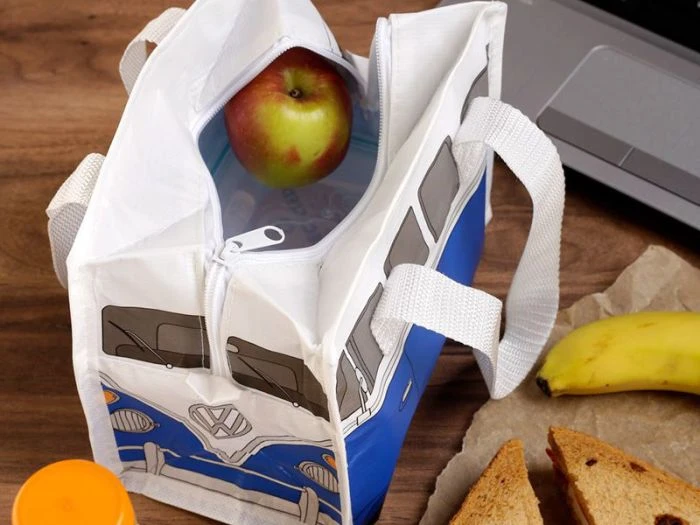 Petit Sac à Lunch Bleu Volkswagen T1 – Image 2