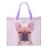 Sac Shopping WOOF Bouledogue Français